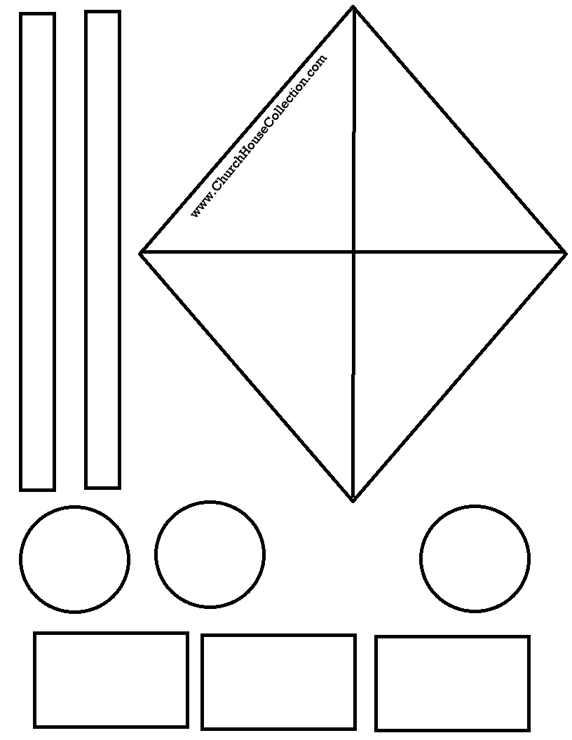 11 Idee Su Aquiloni | Aquiloni, Aquilone, Attività Di Arte Per Bambini in Printable Cut Out Kite Template