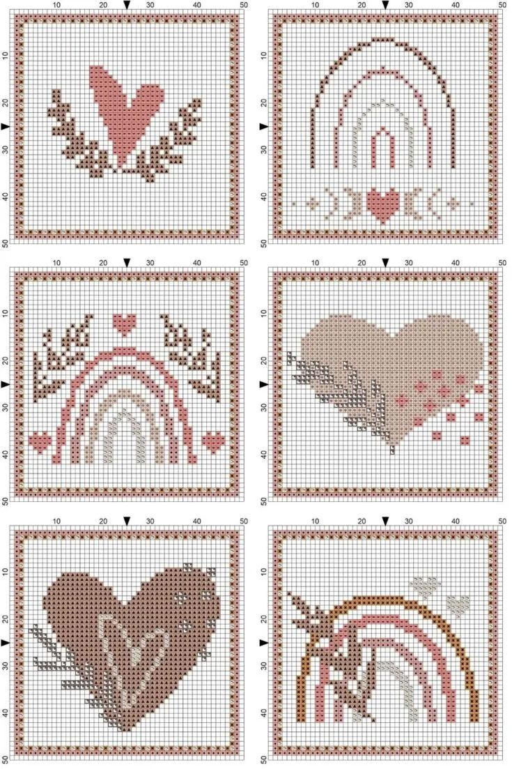 18 Free Cross Stitch Patterns For Valentine'S Day intended for Free Printable Cross Stitch Patterns