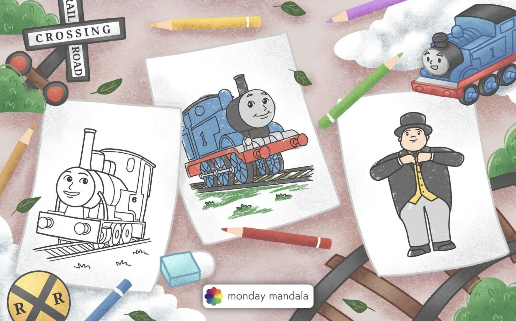 42 Thomas & Friends Coloring Pages (Free Pdf Printables) pertaining to Thomas The Tank Engine Printables Free