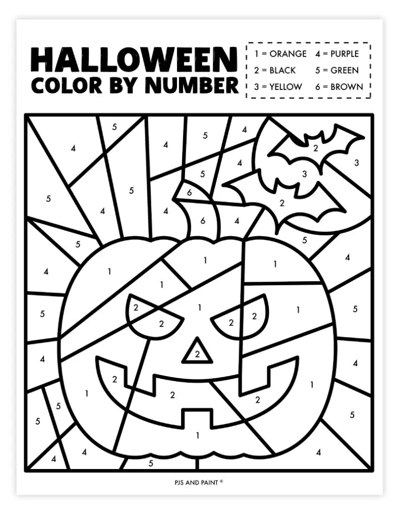 45 Free Printable Halloween Games And Activities - Pjs And Paint within Halloween Templates Free Printable