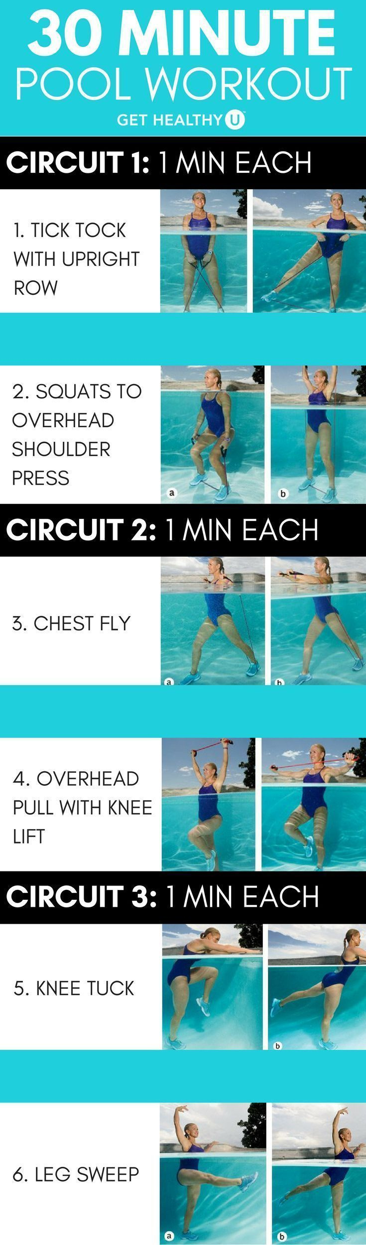 45 Minute Water Aerobics Routines Printable intended for 45 Minute Water Aerobics Routines Printable