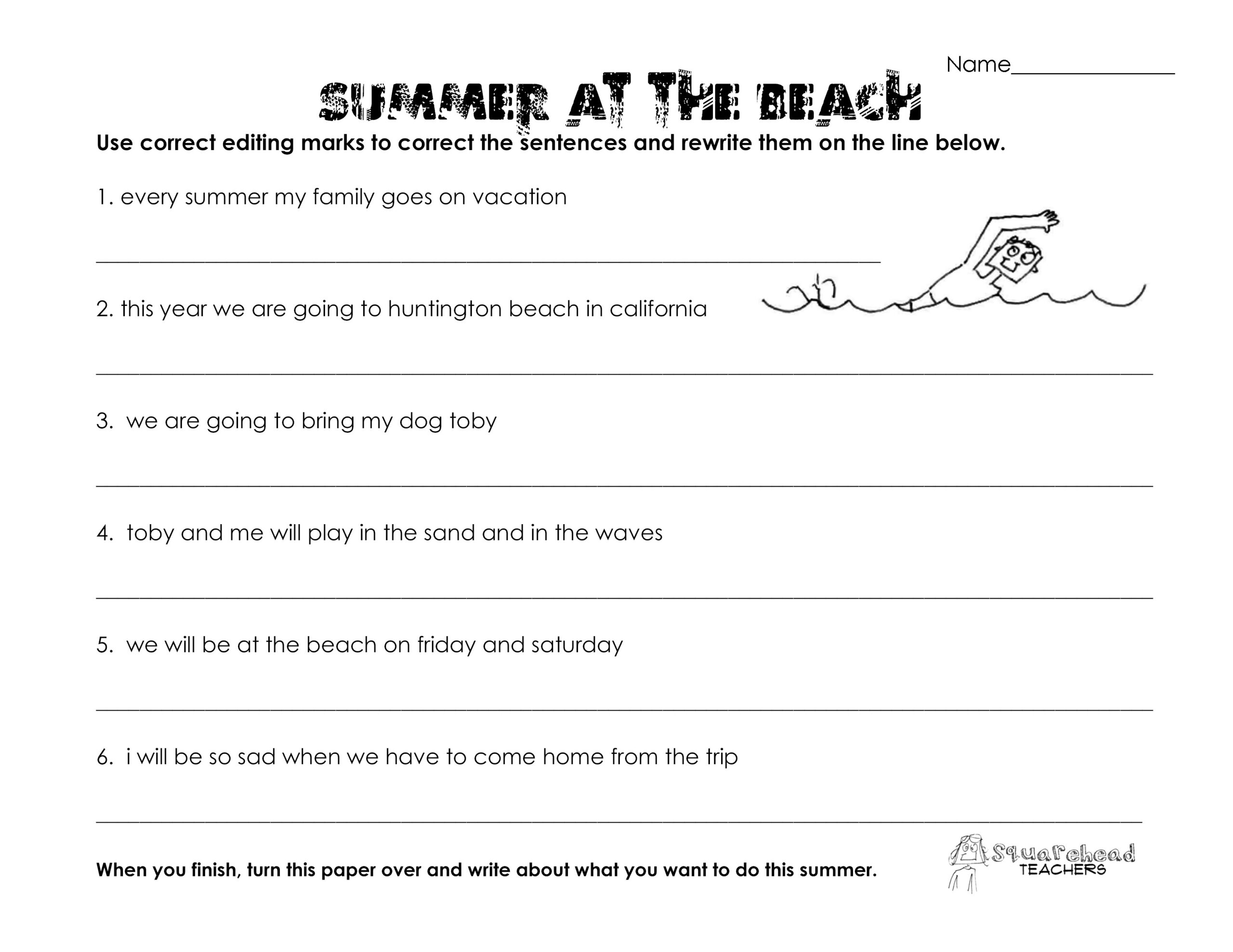 4Th Grade Math Worksheets - Worksheets Library for 4Th Grade Summer Worksheets Free Printable