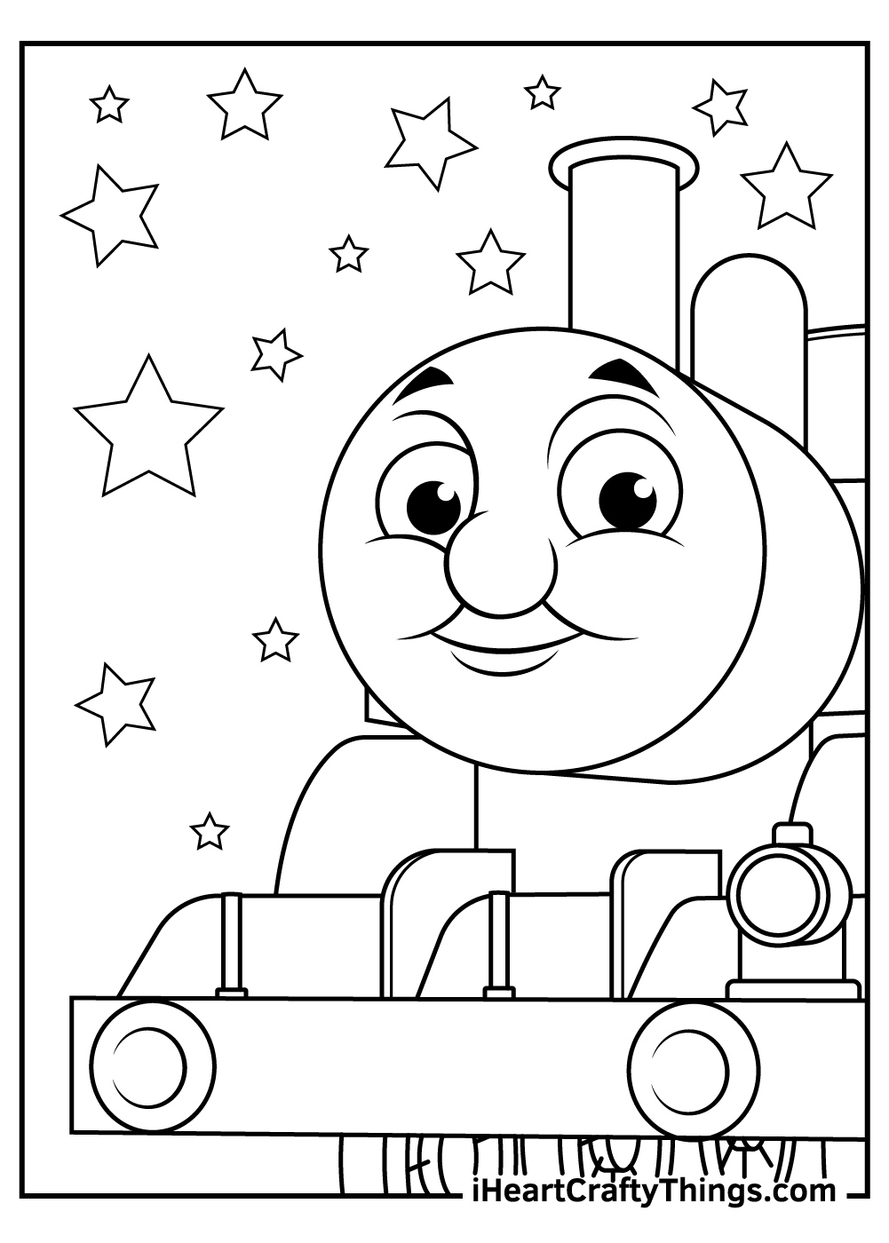 50+ Thomas The Train & Friends Coloring Pages Free Printables pertaining to Thomas The Tank Engine Free Printables
