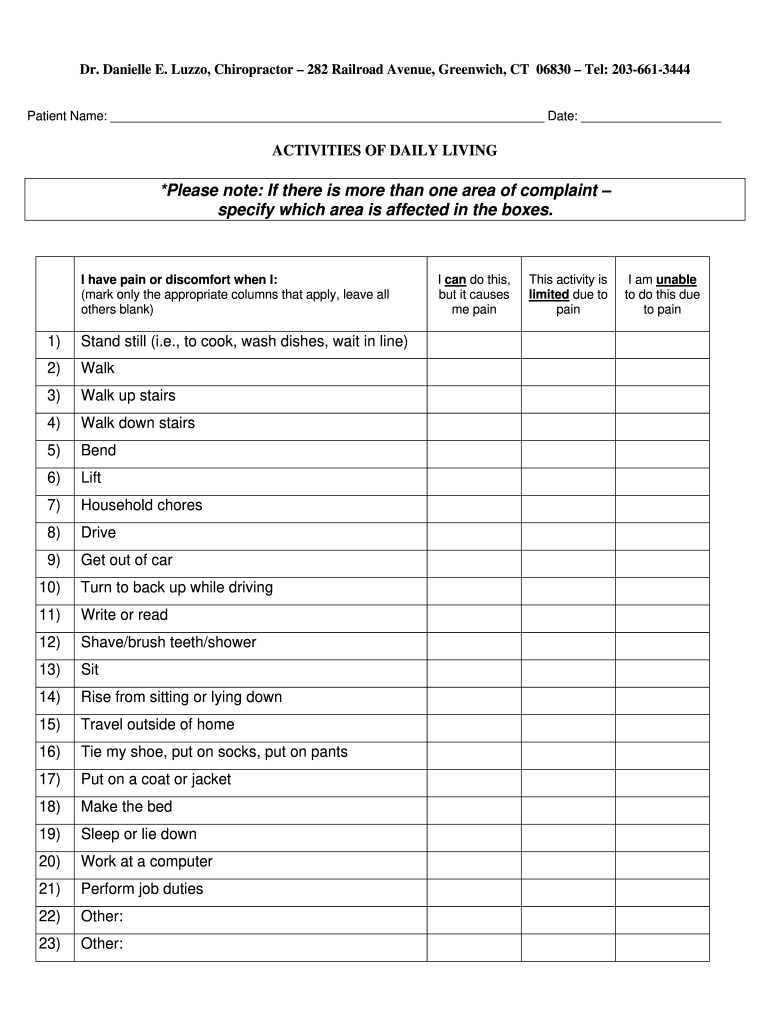 Activities Of Daily Living (Adls): Checklist And Examples, 46% Off with regard to Printable Activities of Daily Living Checklist