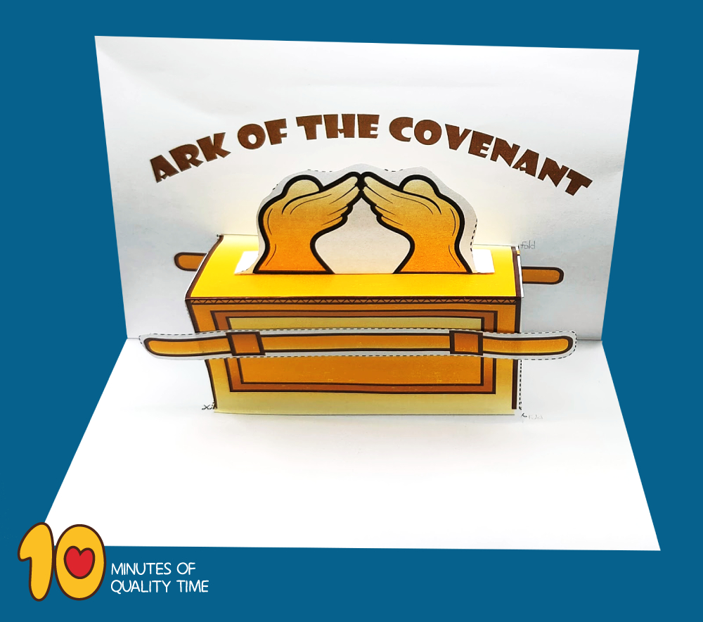 Ark Of The Covenant - 3D Craft – 10 Minutes Of Quality Time within Ark of the Covenant Craft Free Printable