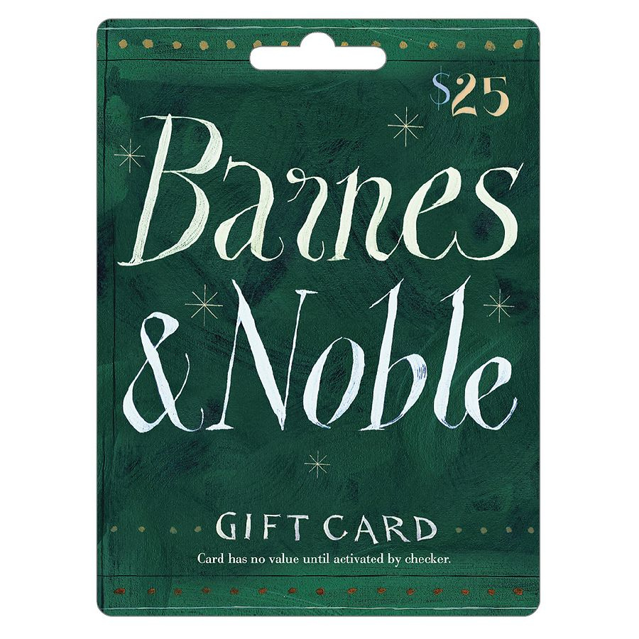 Barnes & Noble Gift Card $25 intended for Barnes and Noble Gift Card Printable