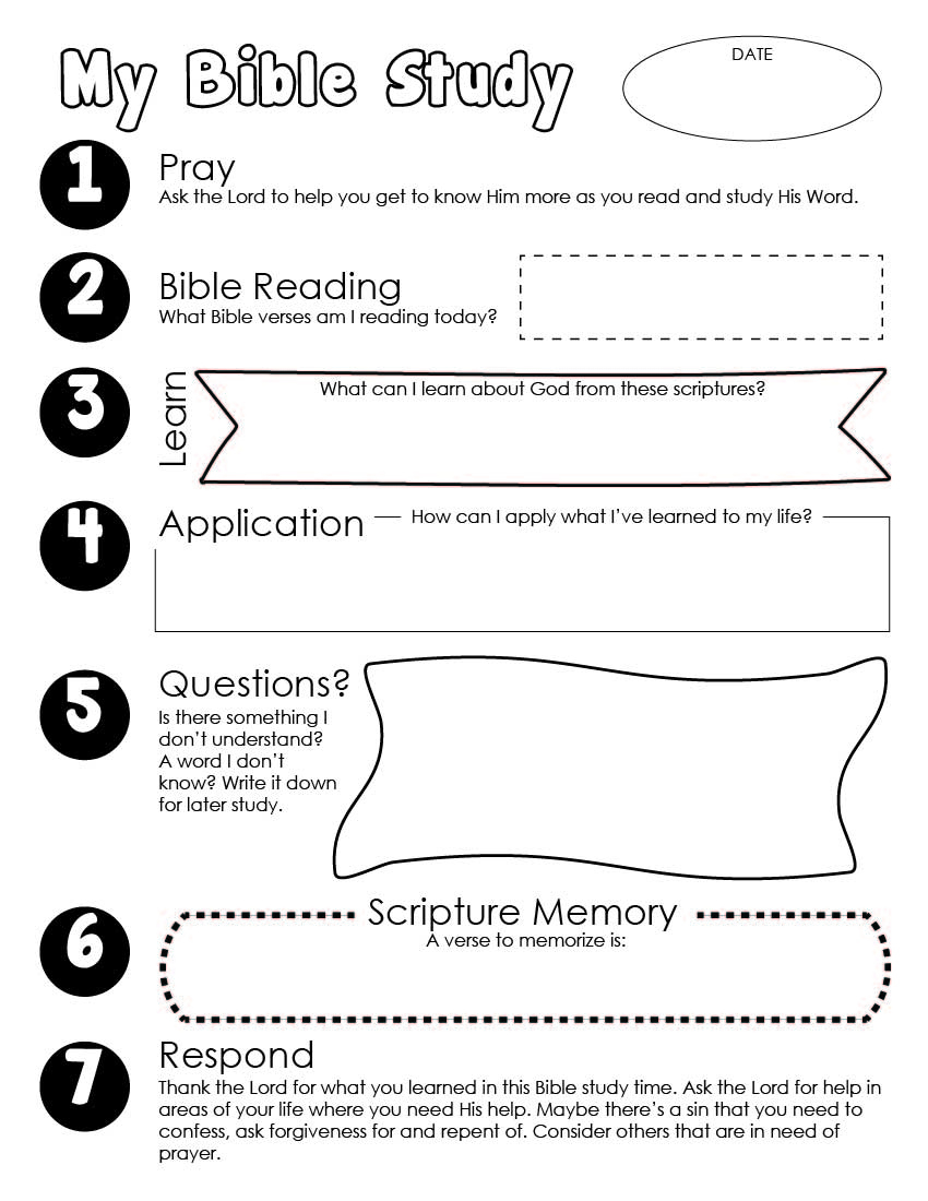 Bible Study Guide For Kids Free Printable - Wildly Anchored pertaining to Free Printable Bible Worksheets For Youth