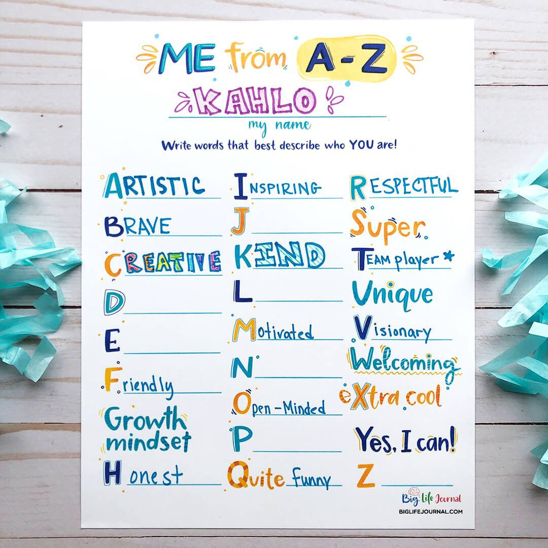 Big Life Journal β Growth Mindset Parenting On X regarding Big Life Journal Free Printables