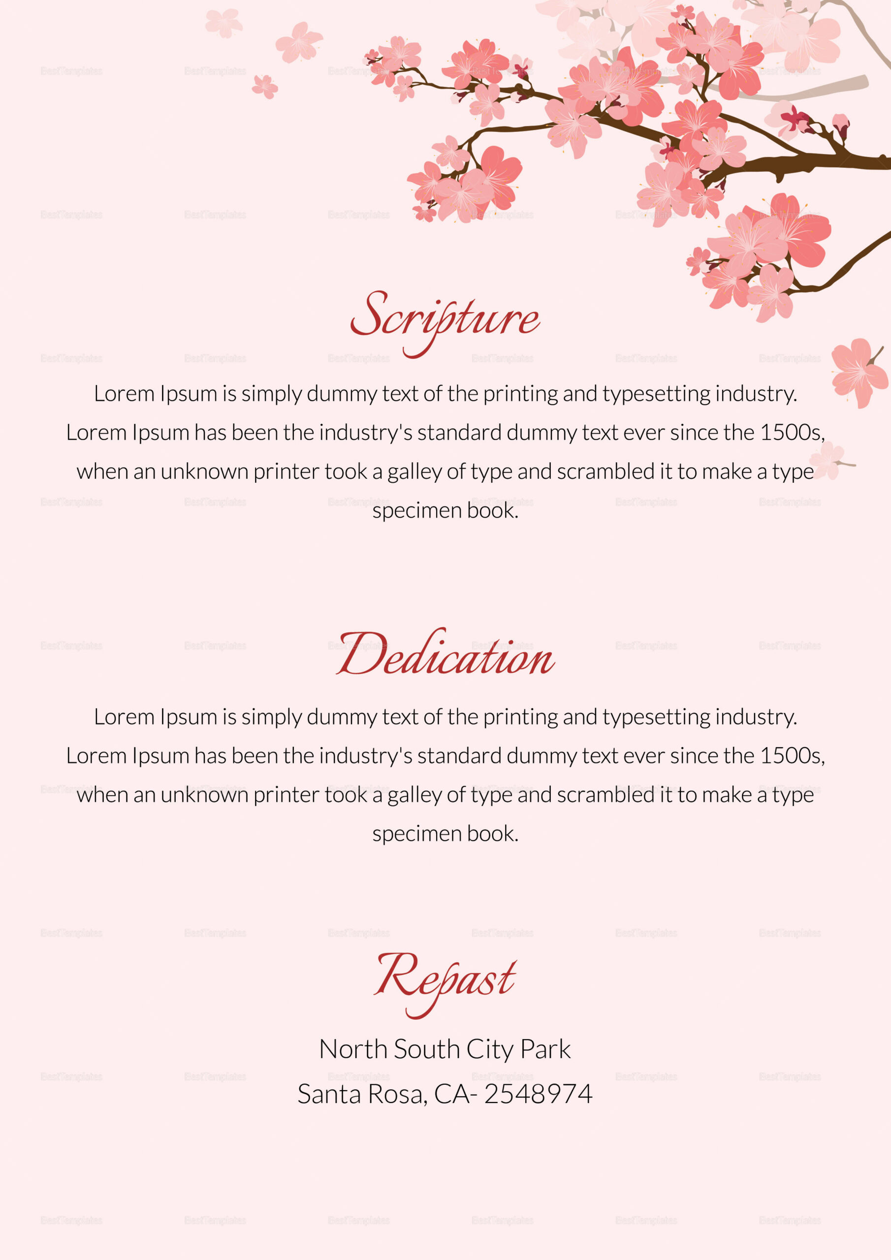 Church Funeral Resolution Template In Adobe Photoshop, Microsoft Word with regard to Printable Church Funeral Resolution