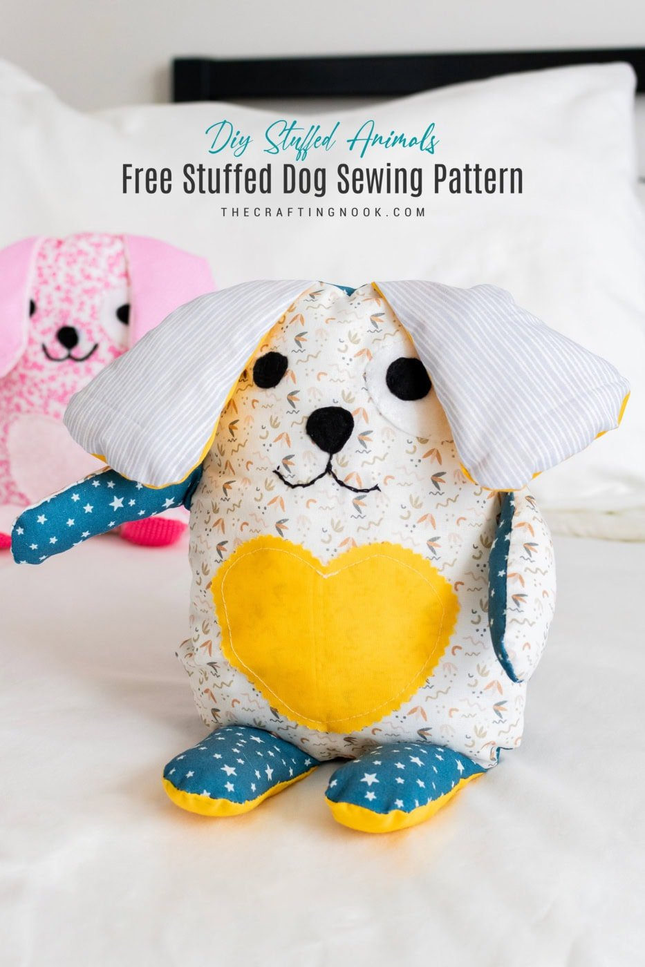 Diy Stuffed Animals: Free Stuffed Dog Sewing Pattern - The pertaining to Template Free Printable Stuffed Dog Pattern