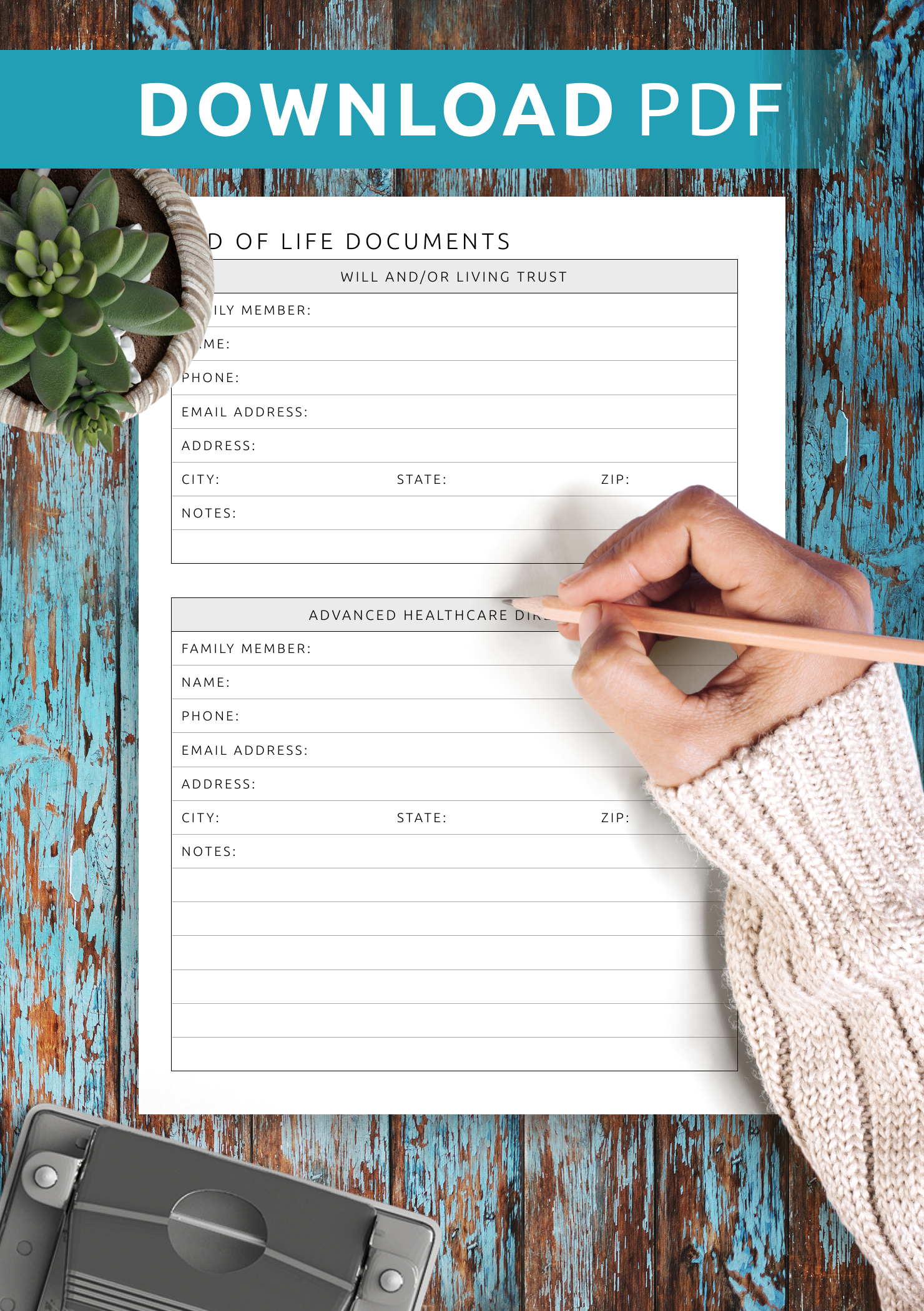 Download Printable End Of Life Documents Pdf for Free Printable End Of Life Forms