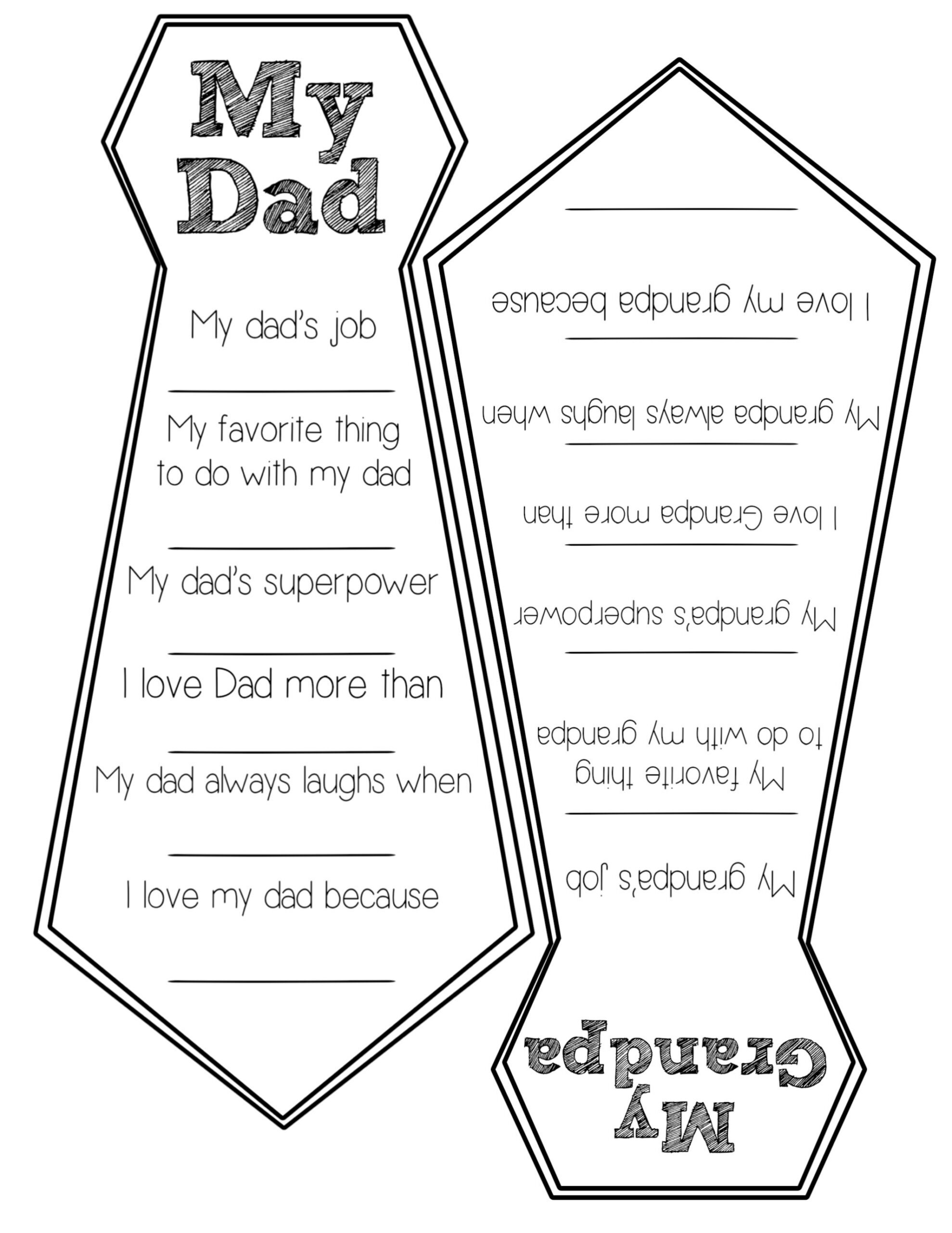 Father'S Day Free Printable Cards - Paper Trail Design for Printable Fathers Day Card Template
