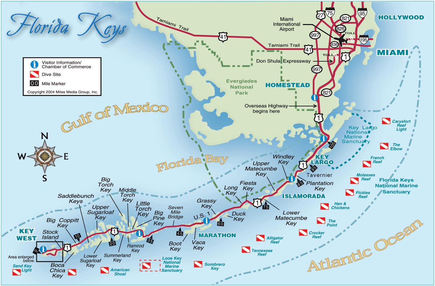 Florida Keys - Ibex Global Destinations throughout Printable Map Of Florida Keys