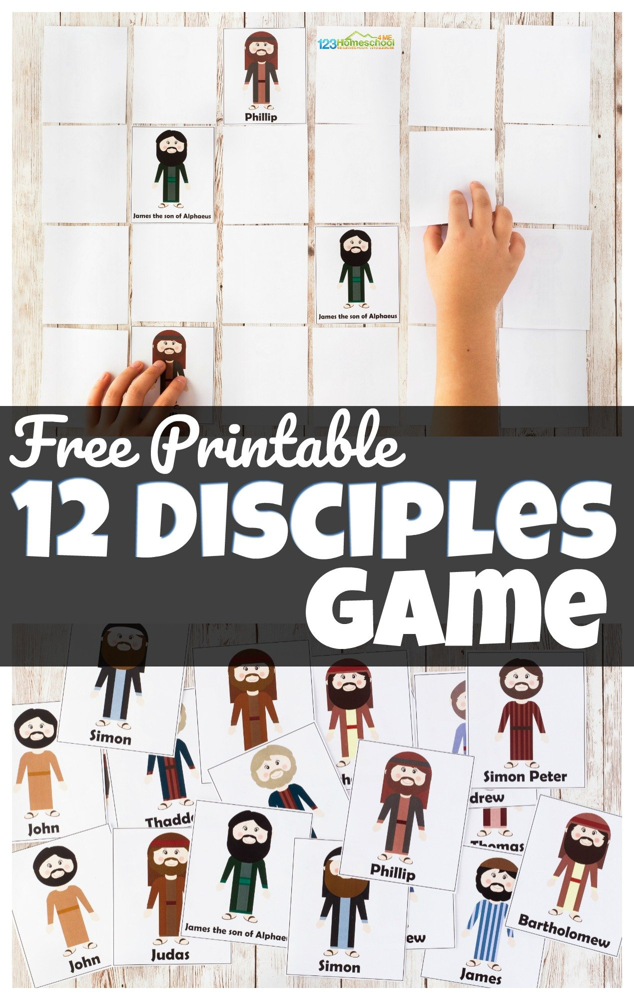 Free 12 Disciples Memory Game Printables with regard to Free Printable 12 Disciples Worksheet