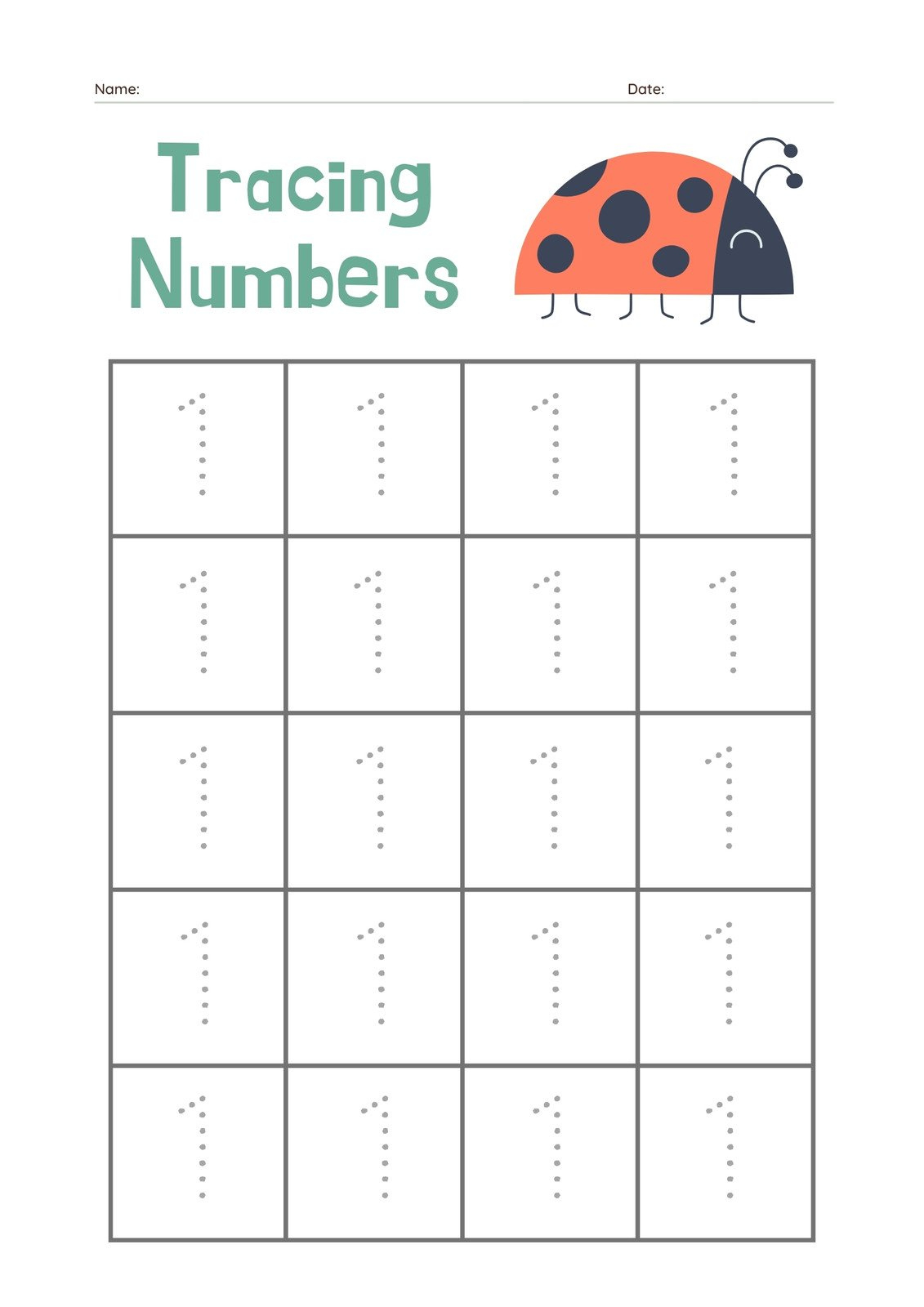 Free Custom Printable Preschool Worksheet Templates | Canva for Free Printable Preschool Learning Worksheets