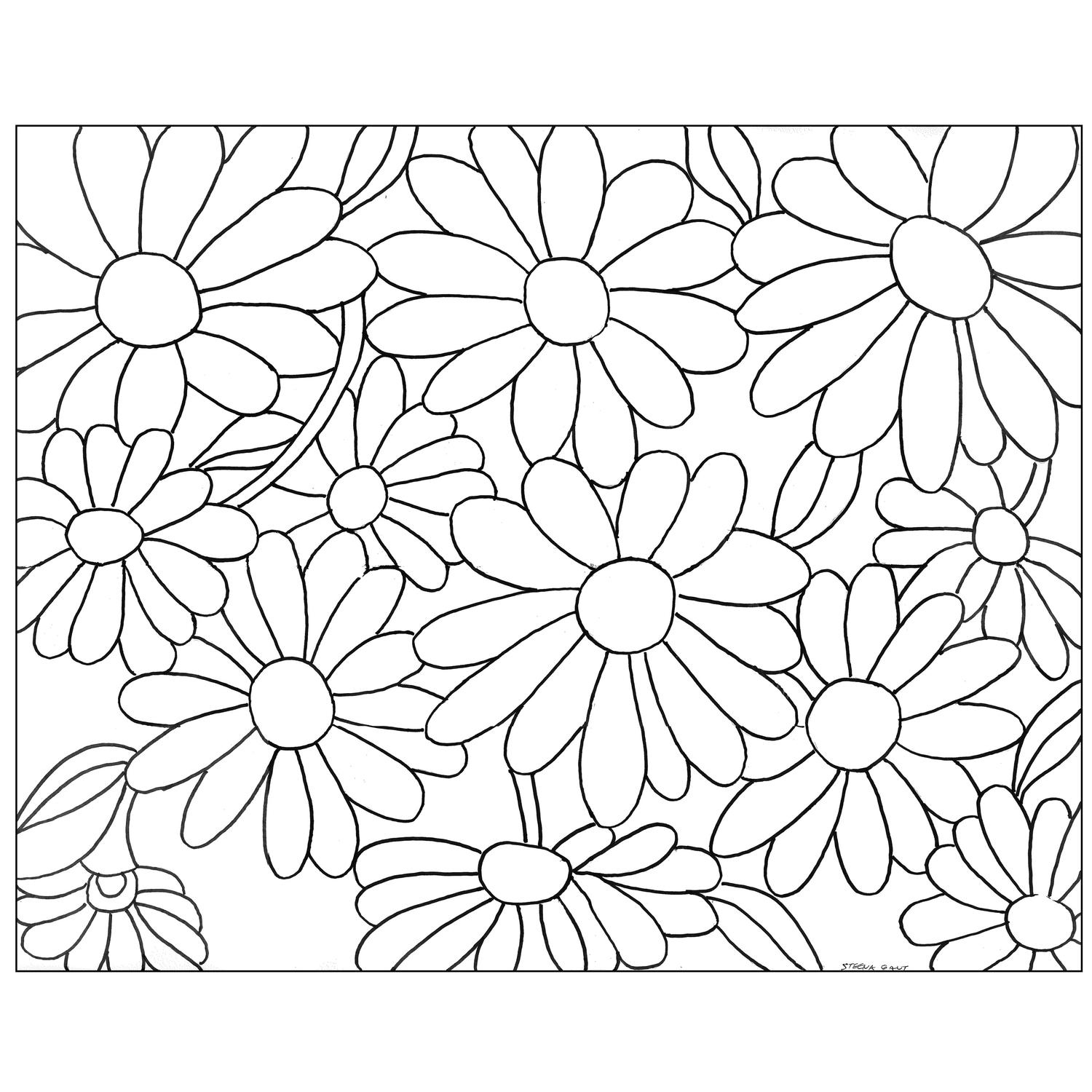 Free Gerbera Daisy Pattern | Window Panels Delphi Glass within Printable Free Stained Glass Patterns Flowers