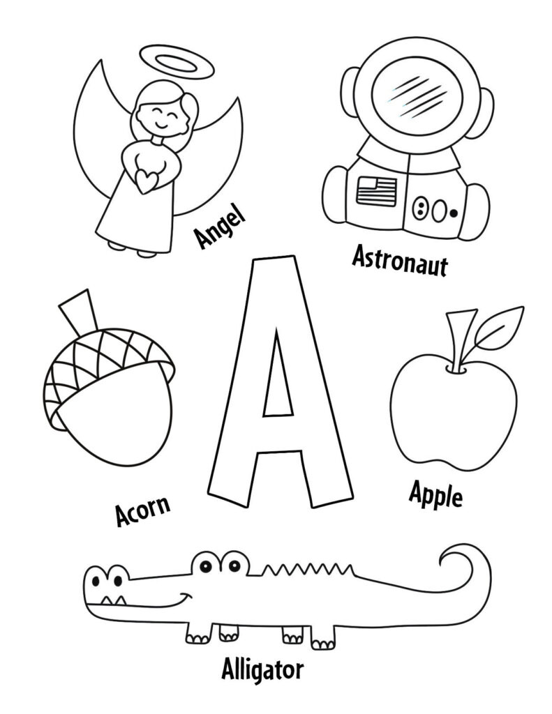 Free Letter A Worksheets For Preschool! ⋆ The Hollydog Blog within Free Printable Letter a Worksheets Preschool