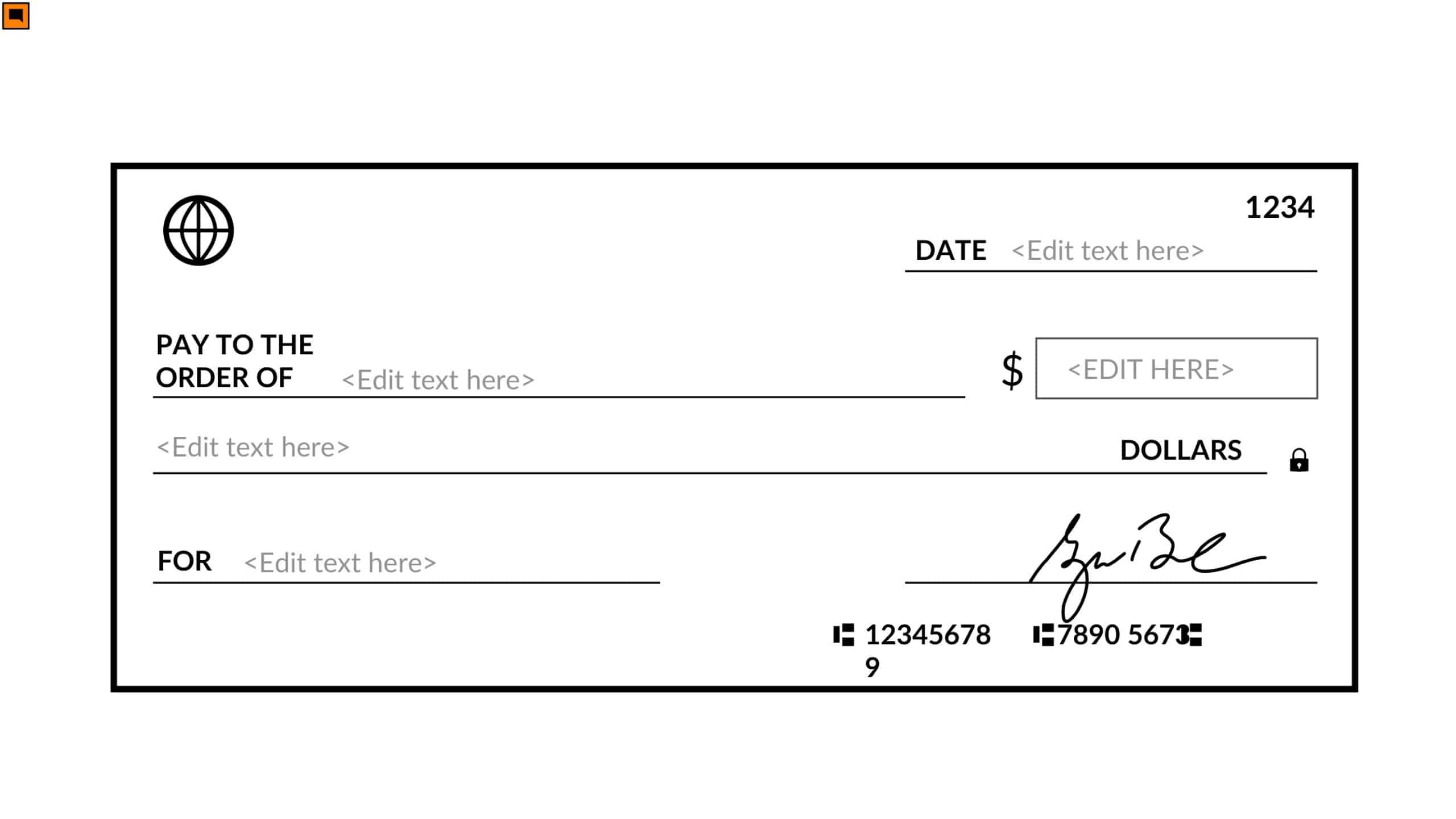 Free Printable Check Template - [+Example, Layout] Excel, Pdf for Pdf Printable Blank Business Check Template
