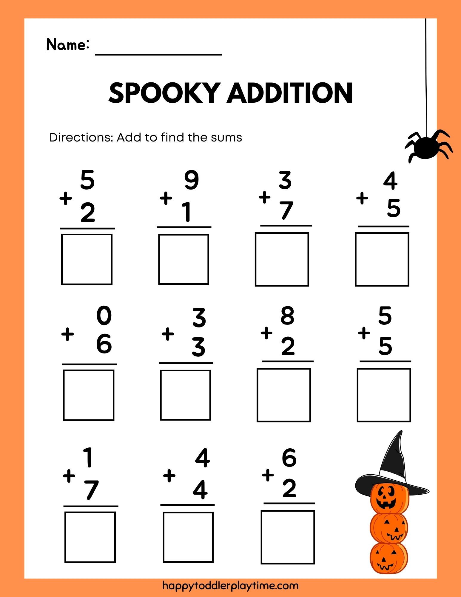 Free Printable Kindergarten Counting Worksheets - Happy Toddler regarding Free Printable Preschool Learning Worksheets