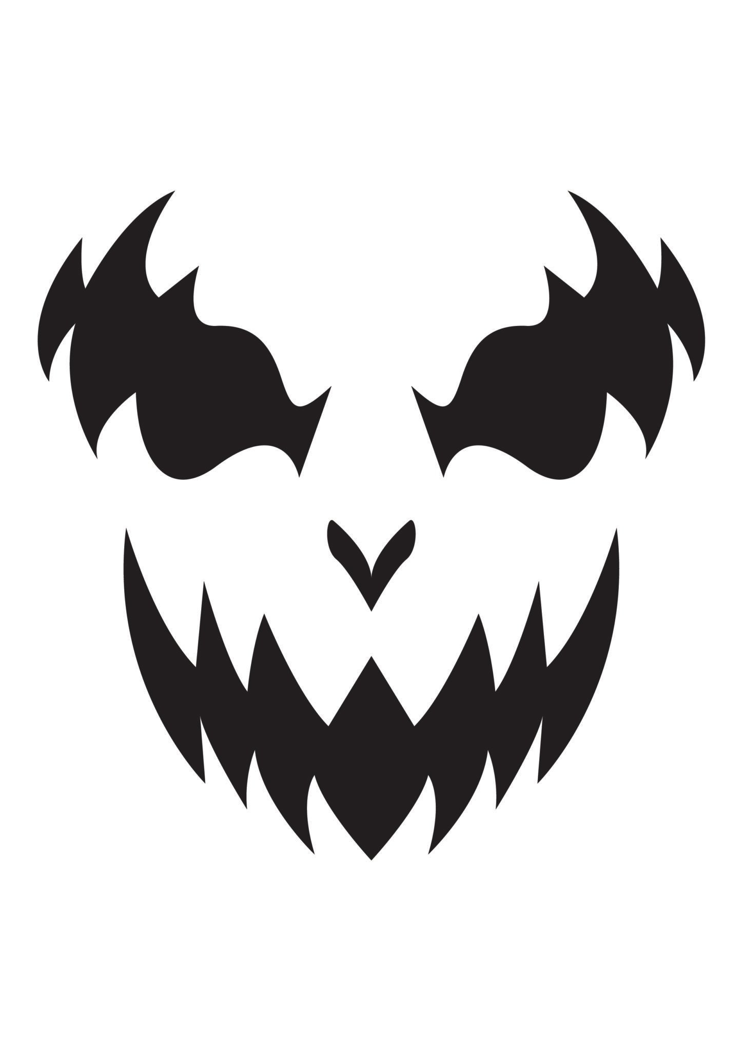 Free Printable Pumpkin Carving Templates | Partyrama Blog regarding Printable Cute Pumpkin Carving Templates