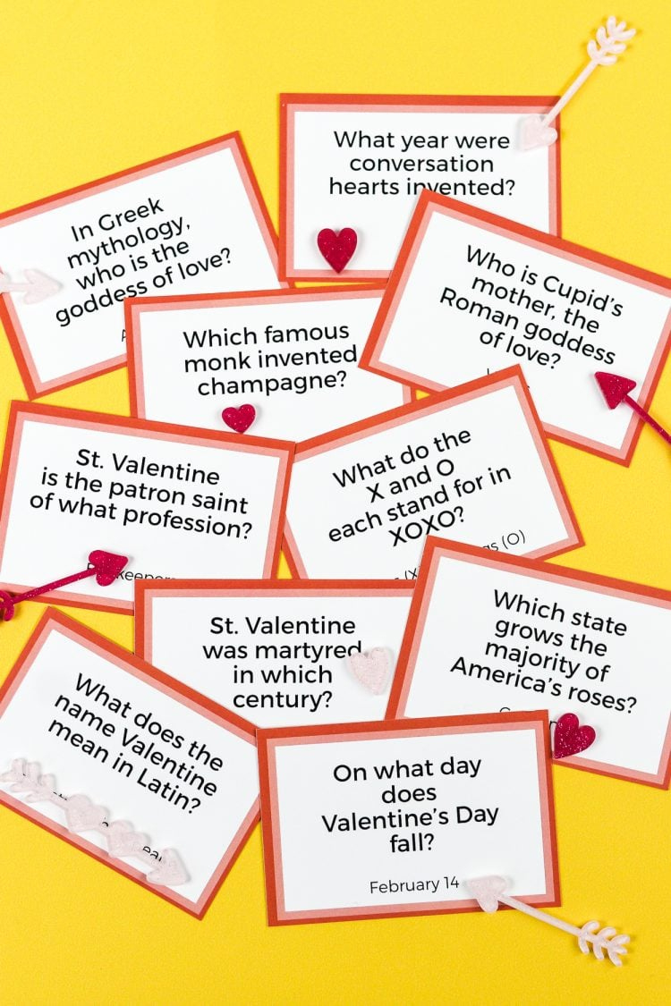 Free Printable Valentine'S Day Trivia Questions And Answers with regard to Valentine'S Day Trivia Questions And Answers Printable