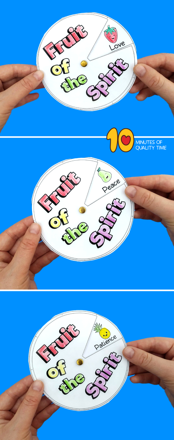 Fruit Of The Spirit Craft – 10 Minutes Of Quality Time throughout Printable Fruit of the Spirit Craft