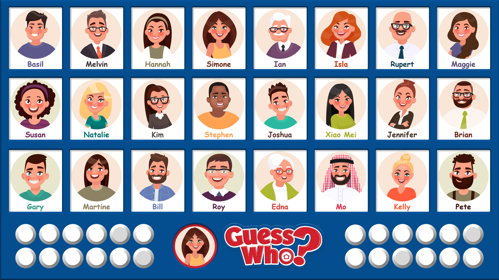 Guess Who Sheets Printable Guess Who Extra Character Sheets Guess within Printable Guess Who Character Sheets
