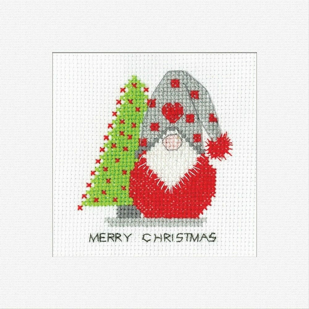Heritage Crafts - Kirsten Roche - Christmas Gonks Cards within Printable Free Christmas Tree Cross Stitch Patterns