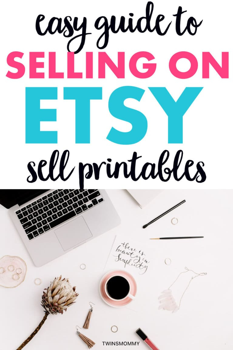 How To Sell Printables On Etsy (2024 Guide For Beginners) - Twins in How to Sell Printables on Etsy
