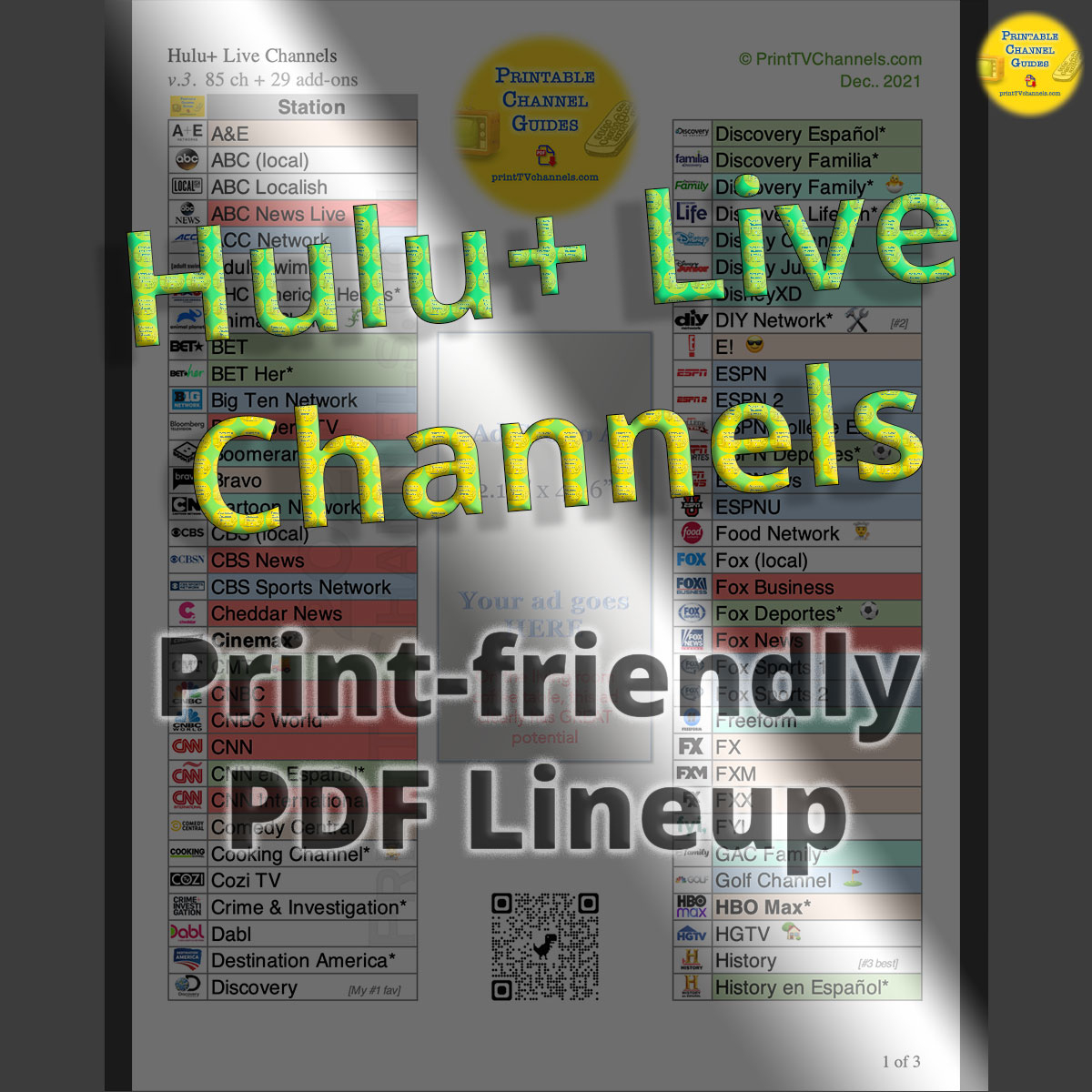 Hulu Clearance Fox News On Hulu Live Tv Live Channels List Do You inside Hulu Live Tv Channels List Printable
