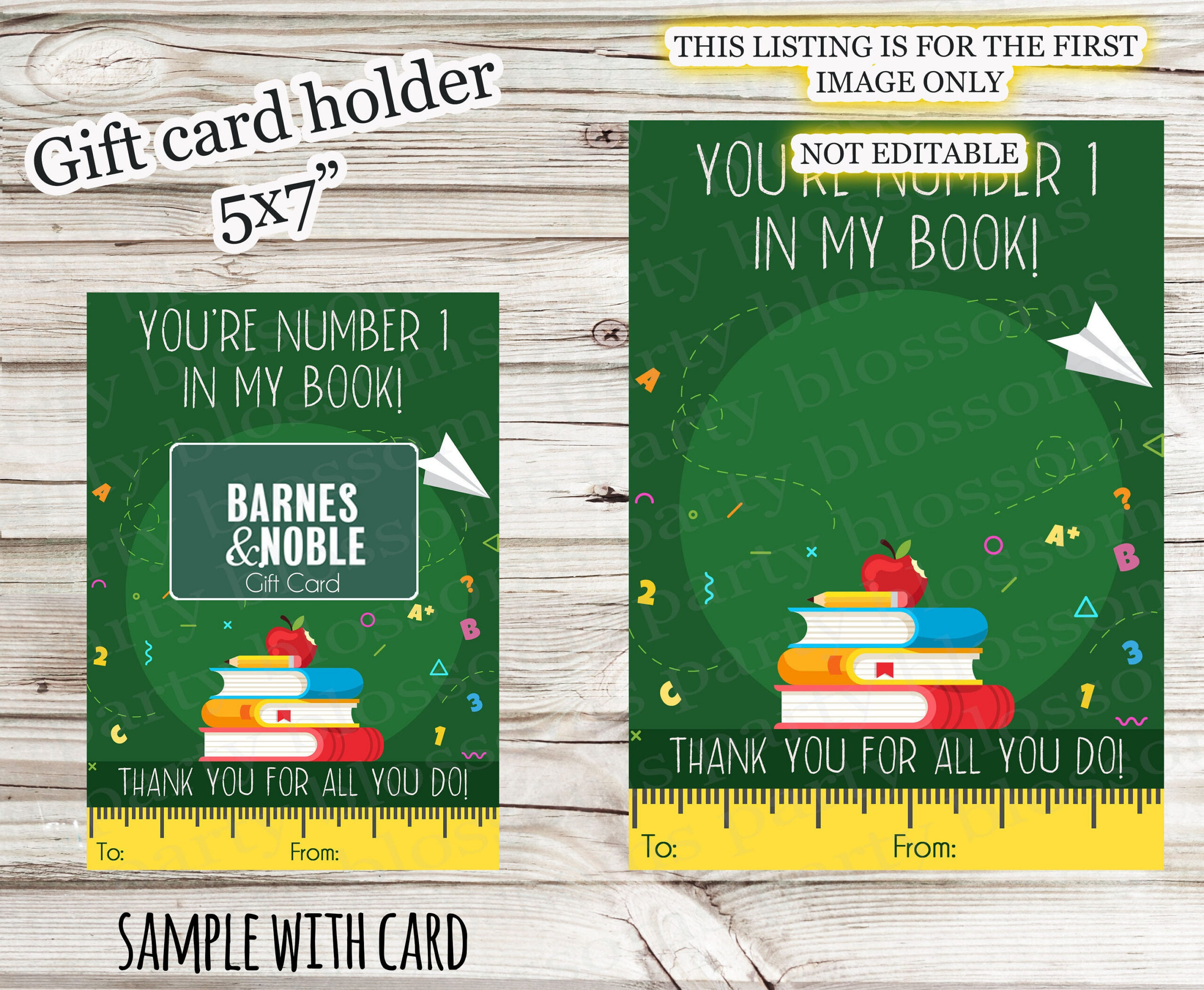 Instant Download You'Re Number 1 In Our Book Book Store, Amazon regarding Barnes And Noble Gift Card Printable