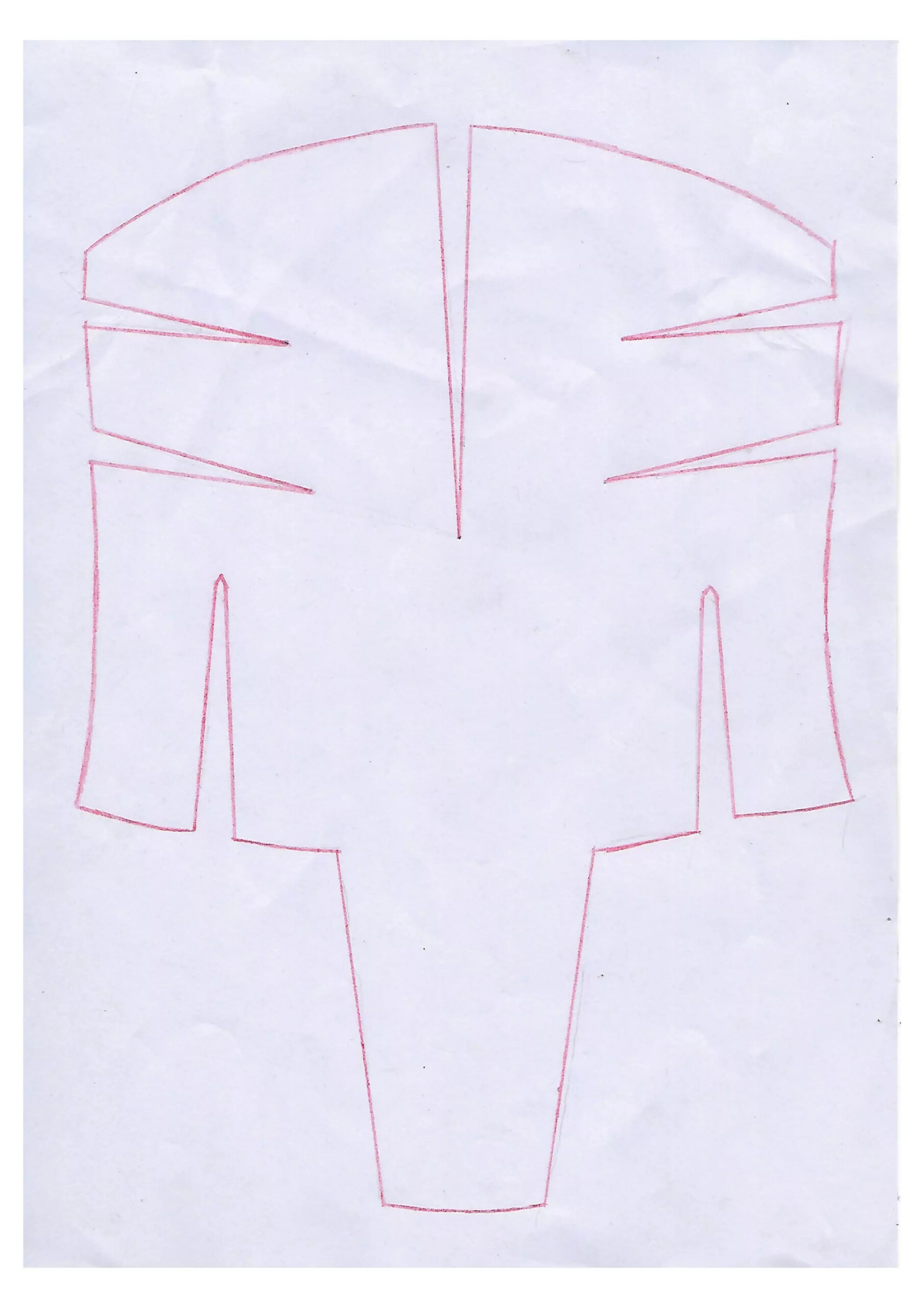 Iron Man Helmet Templates | Pdf for Printable Iron Man Helmet Template