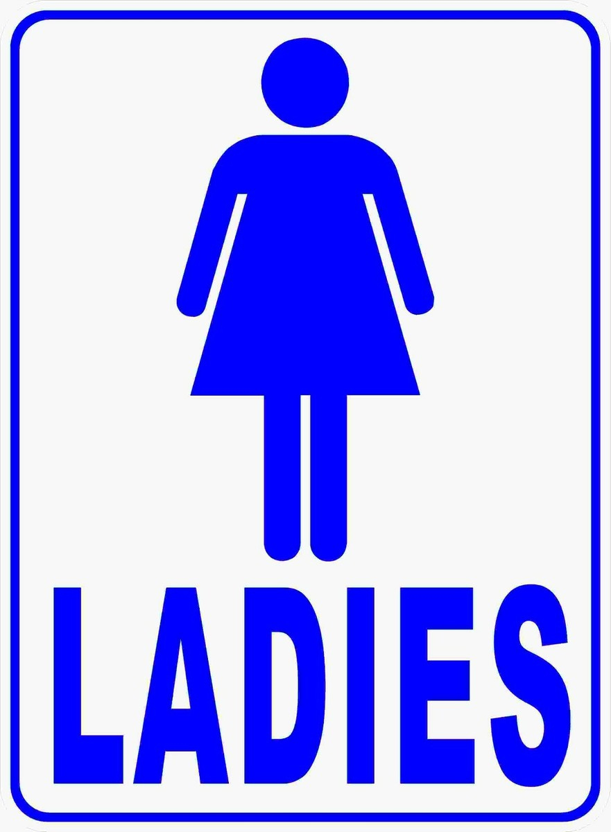 Ladies Sign. Size Options. Women'S Bathroom Signs. Restroom Female within Women's Restroom Sign Printable