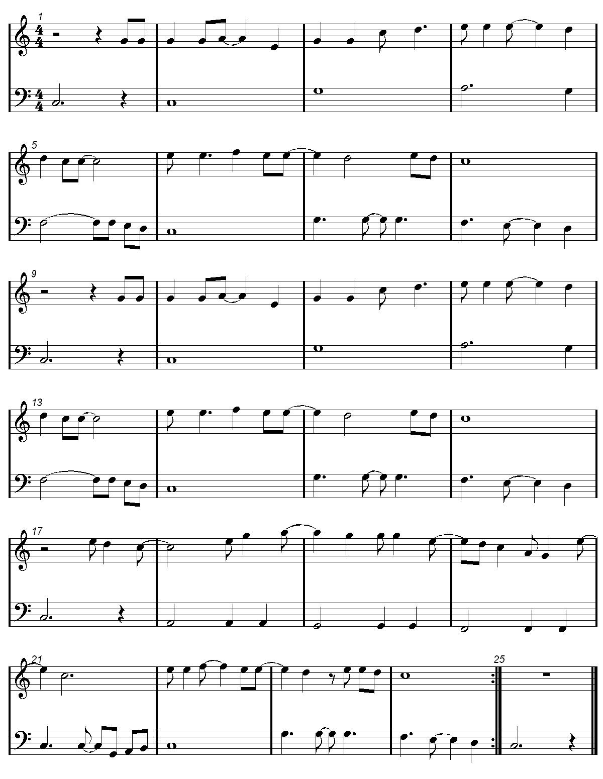 Let It Be Easy Piano Sheet Music | Easy Music inside Easy Piano Sheet Music Free Printable