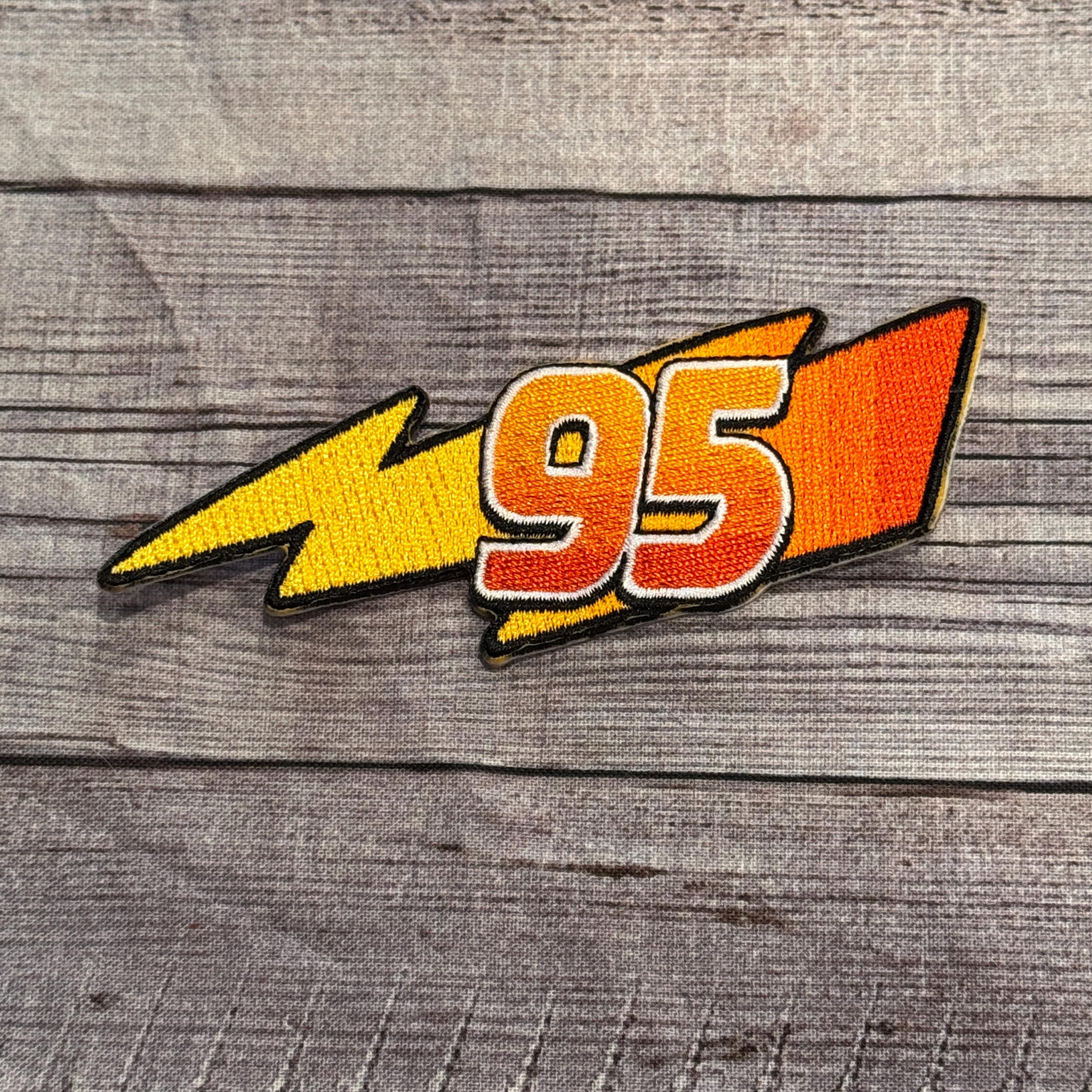 Lightning Mcqueen 95 Sticker - Etsy.de inside Printable Lightning Mcqueen 95 Logo