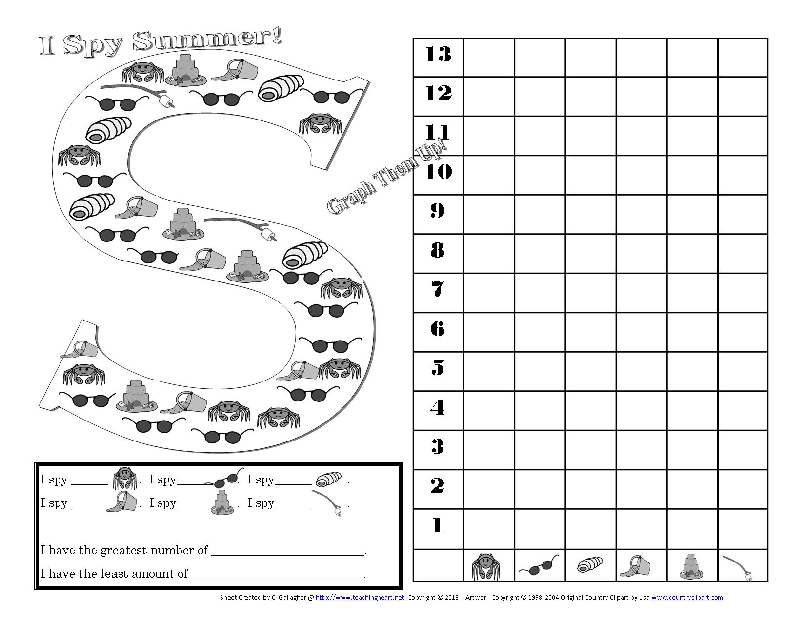 Many Free Summer Themed Worksheets! - Classroom Freebies within 4Th Grade Summer Worksheets Free Printable