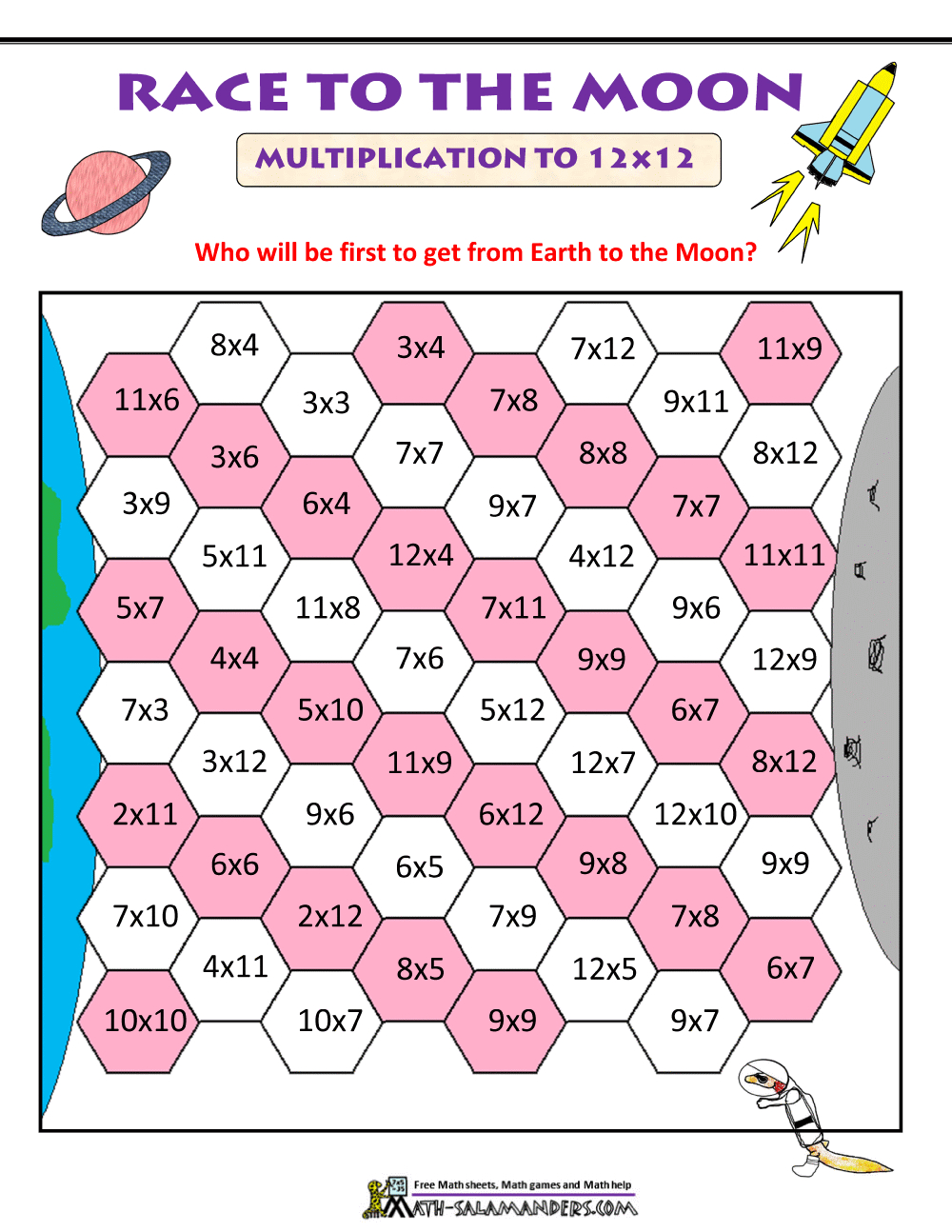Math Games 4Th Grade throughout Math Games For 4th Graders Printable