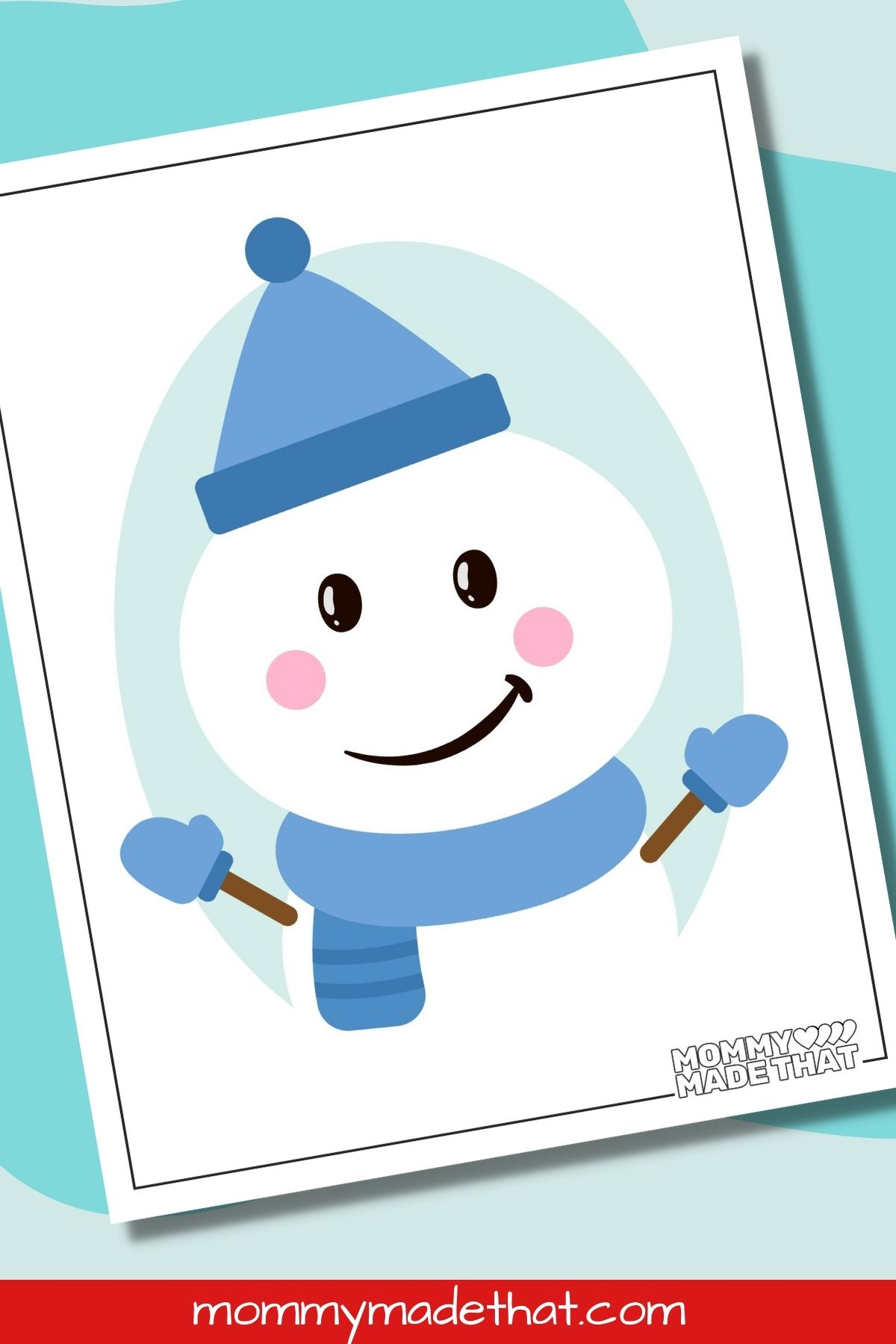 Pin The Nose On The Snowman (Cute Free Printable Game!) within Pin the Nose on the Snowman Printable