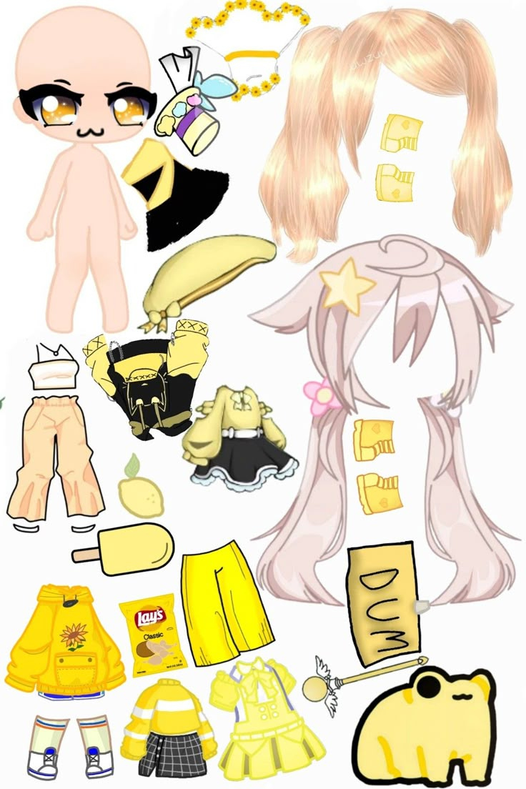 Pinмарина On Быстрое Сохранение | Paper Dolls Clothing, Paper for Gacha Life Paper Doll Printable