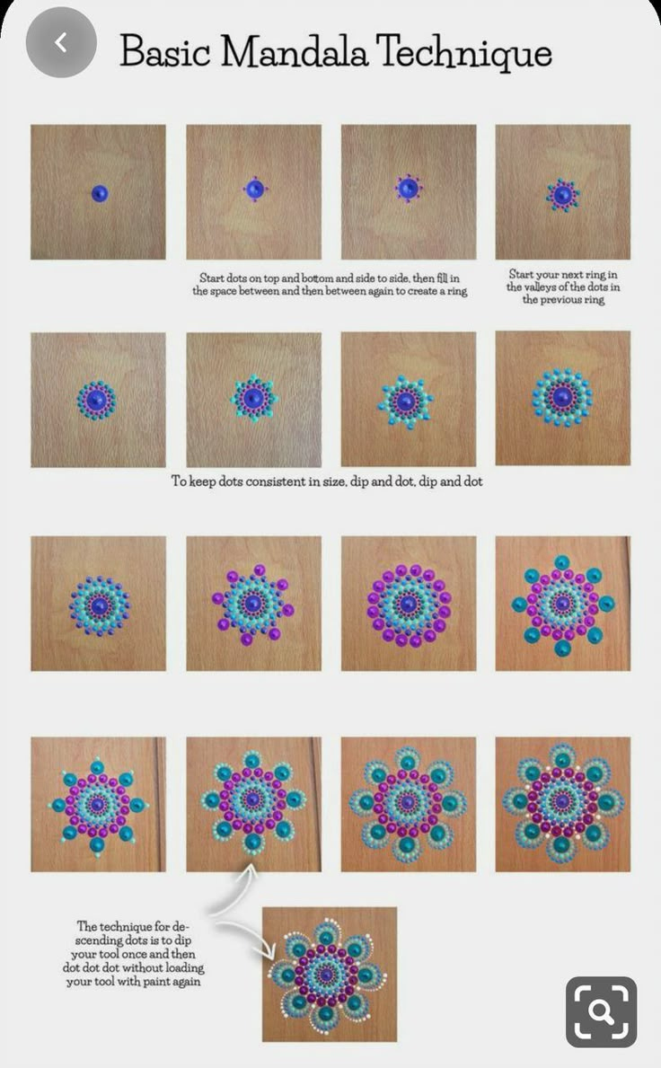 Pinmeg Wickham On Mandela Art In 2025 | Mandala Art Lesson within Step By Step Free Printable Dot Mandala Patterns