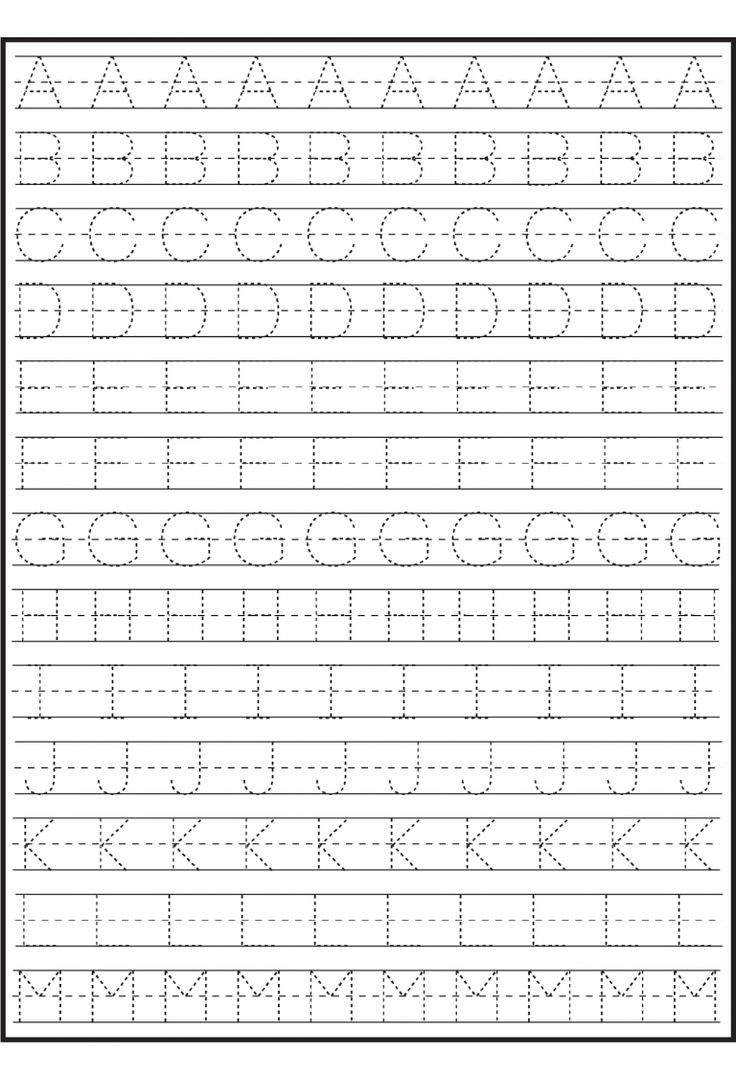 Printable Abc Traceable Worksheets | Activity Shelter pertaining to Free Printable Abc Handwriting Worksheets