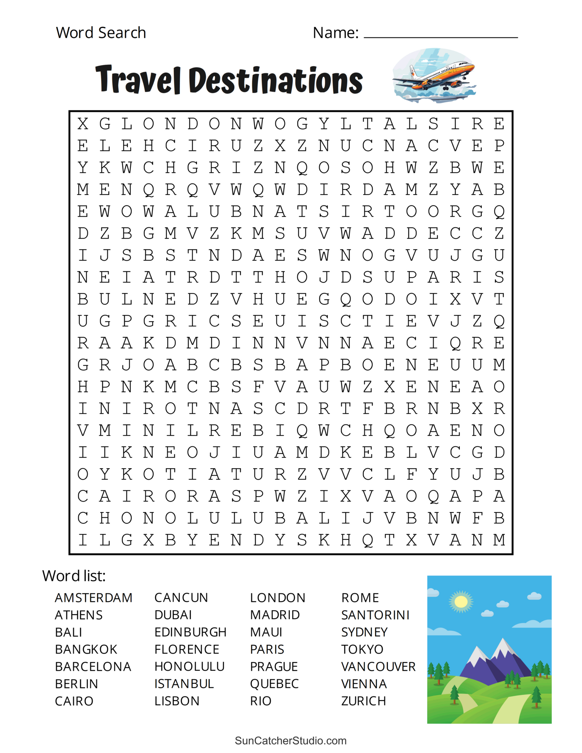 Printable Adult Word Search Puzzles (Word Find) – Free Printables with regard to Free Printable Search A Word Puzzles