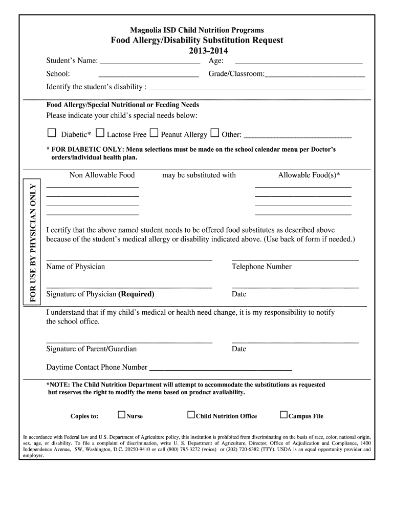 Printable Allergy Form Template: Fill Out & Sign Online | Dochub with Printable Food Allergy Form Template