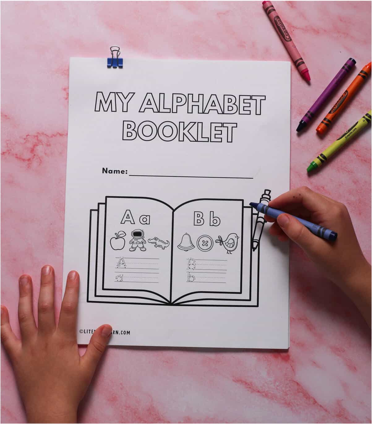 Printable Alphabet Book For Kids - Free Download! - Literacy Learn intended for Alphabet Books For Preschool Printable