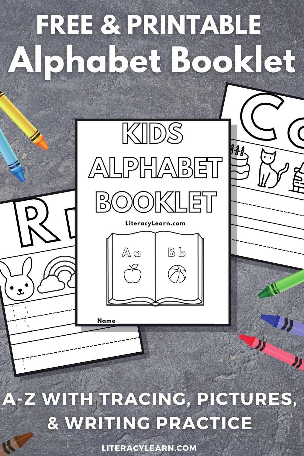 Printable Alphabet Book For Kids - Free Download! - Literacy Learn within Alphabet Books For Preschool Printable