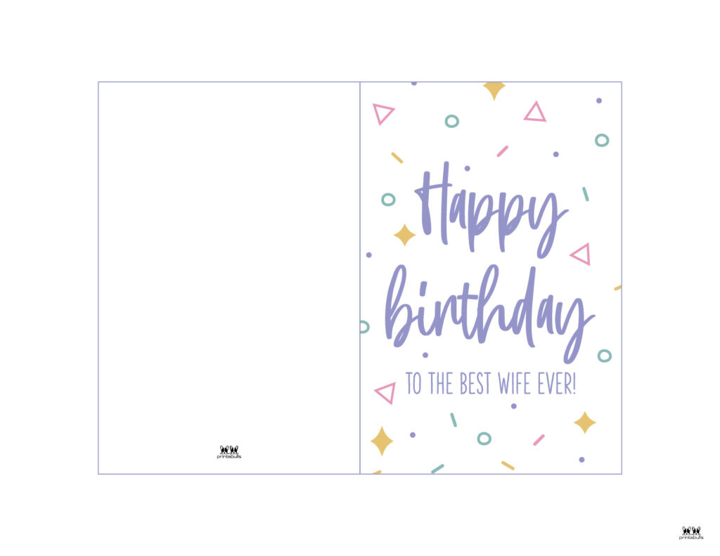 Printable Birthday Cards - 110 Free Birthday Cards | Printabulls throughout Printable Birthday Cards For Her