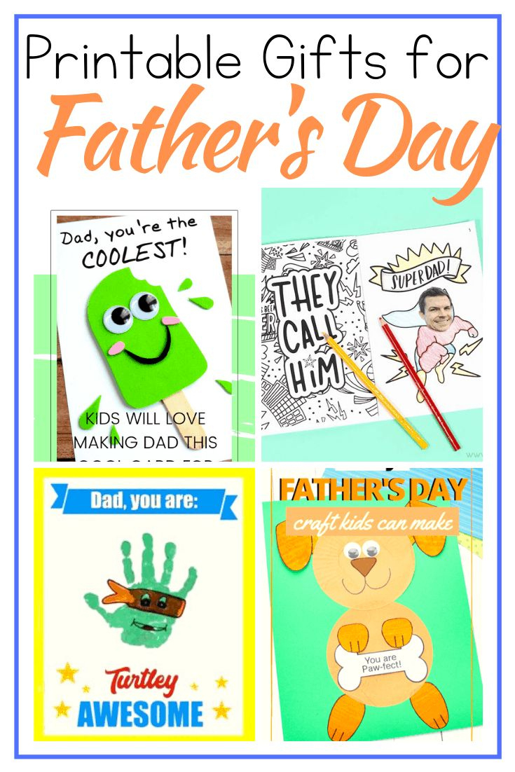 Printable Fathers Day Crafts pertaining to Fathers Day Craft Free Printables