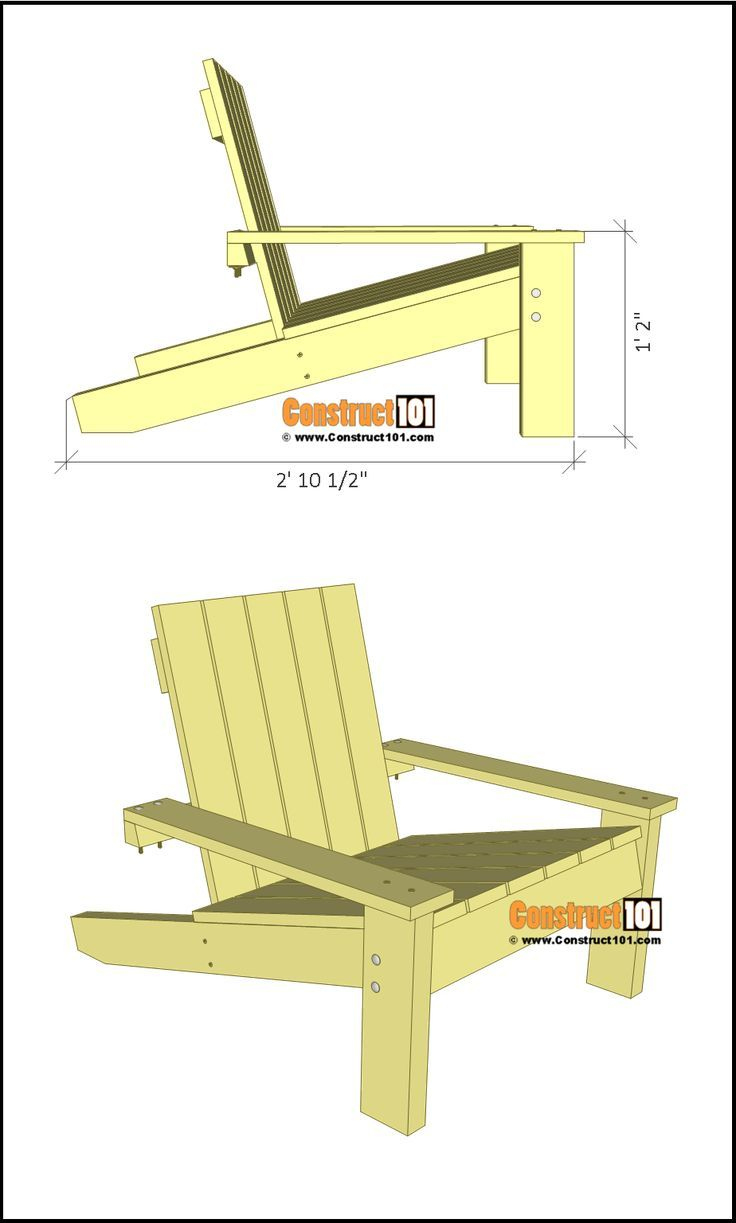 Printable Foldable Adirondack Chairs Plans Woodworking Plans for Free Printable Adirondack Chair Plans
