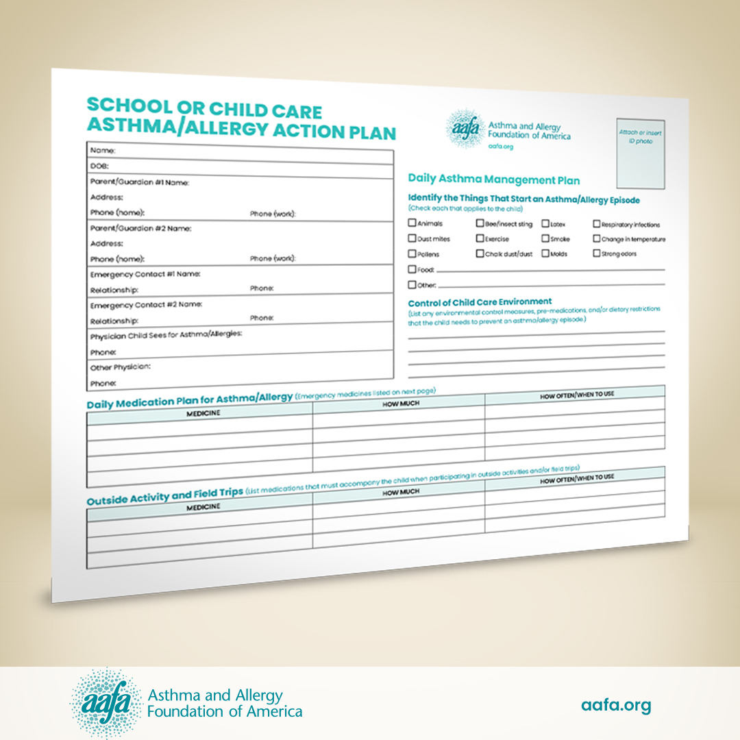 School Forms For Food Allergies | Kidswithfoodallergies inside Food Allergy Action Plan Printable