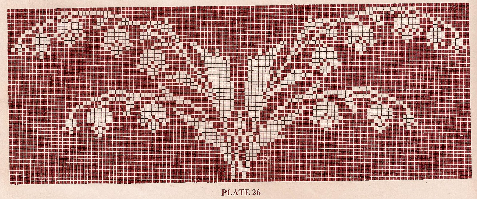 Sentimental Baby: Vintage 1920S Filet Crochet And Cross Stitch inside Printable Free Filet Crochet Patterns